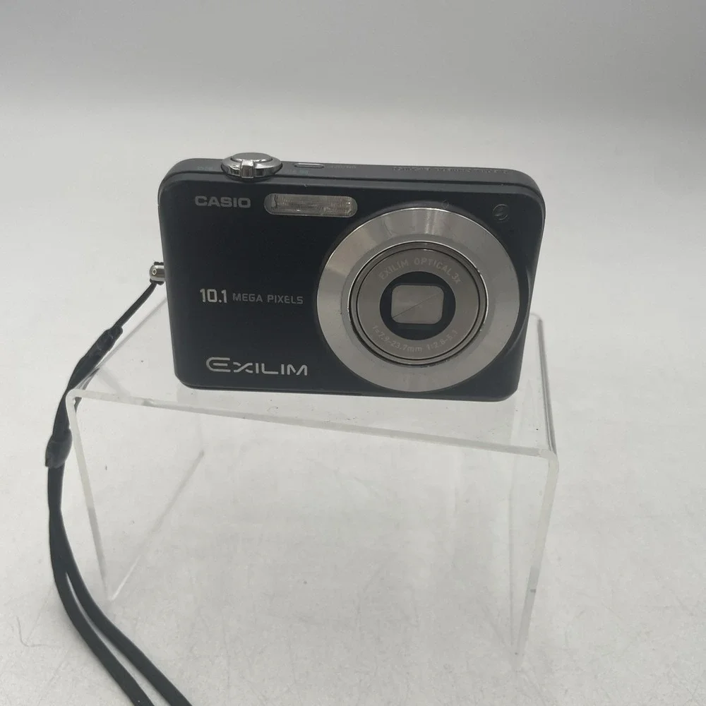 Casio Exilim EX-Z1050 10.1MP Digital Camera 3X Zoom+Battery+SD Card-TESTED